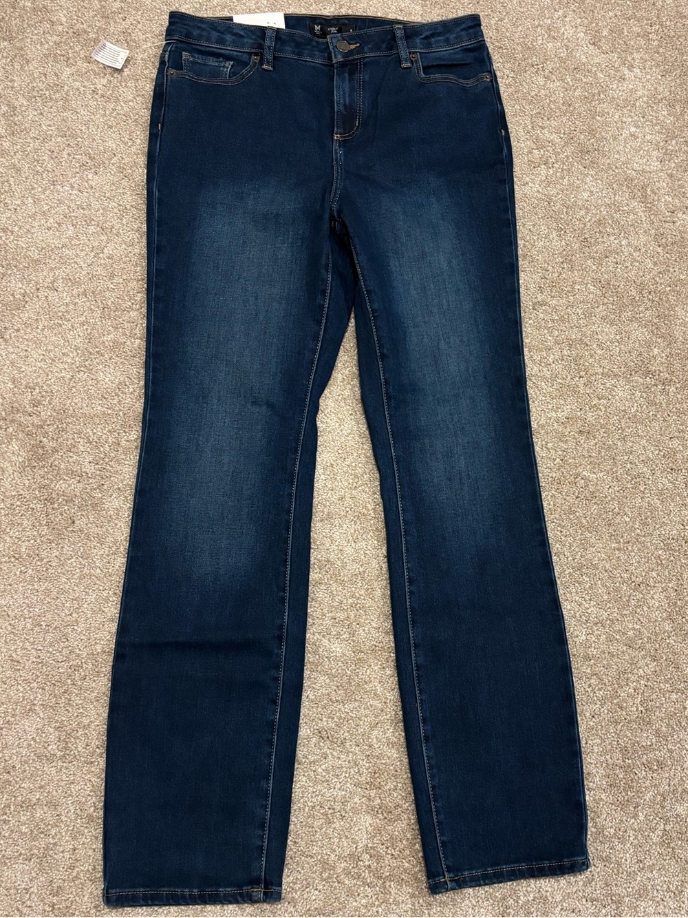 Straight-Leg Women’s Jeans in Dark Blue